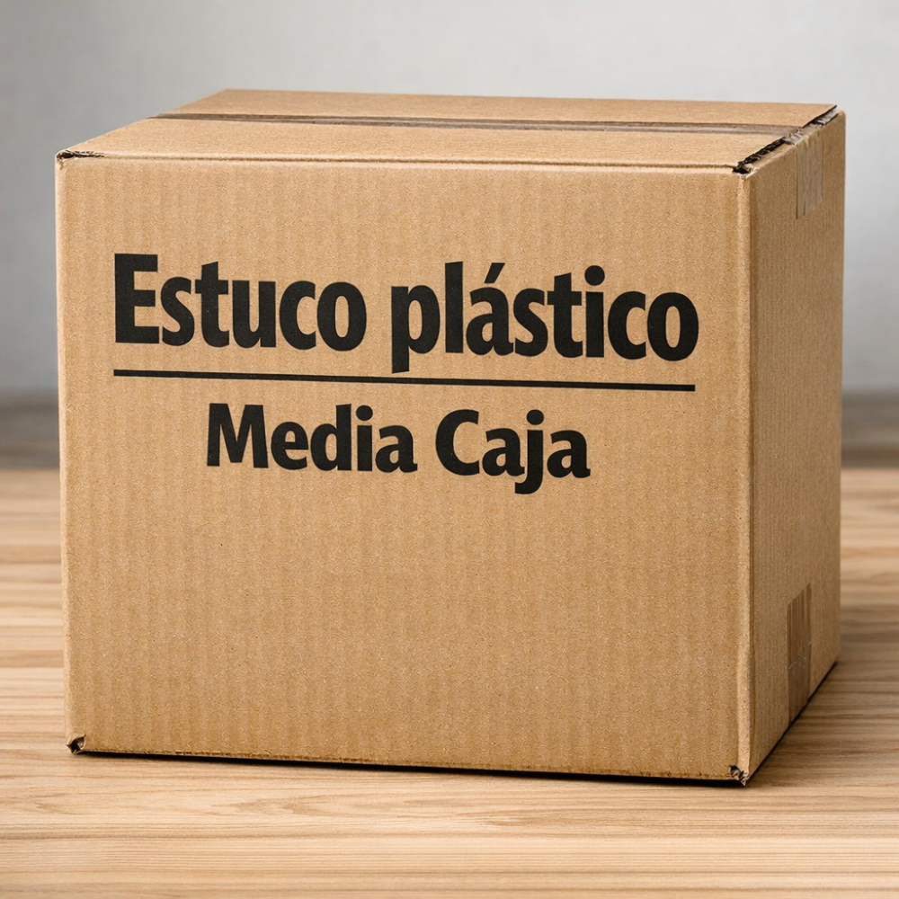 Estuco Plástico  Media Caja
