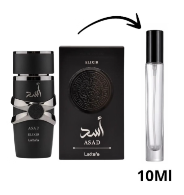 Decant Asad Elixir Lattafa Eau de Parfum 10Ml