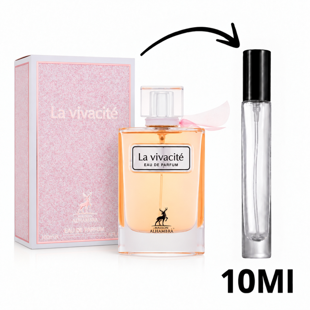 Decant La Vivacité Maison Alhambra Eau de Parfum Feminino 10Ml