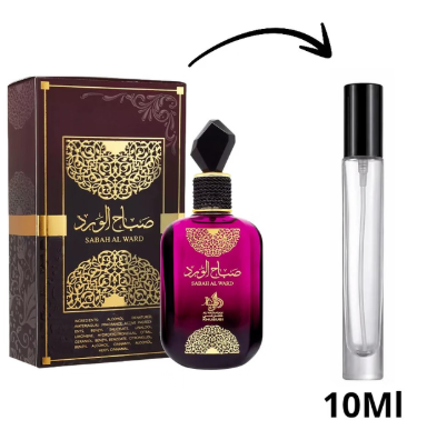 Decant Sabah Al Ward Al Wataniah Eau de Parfum Feminino 10Ml