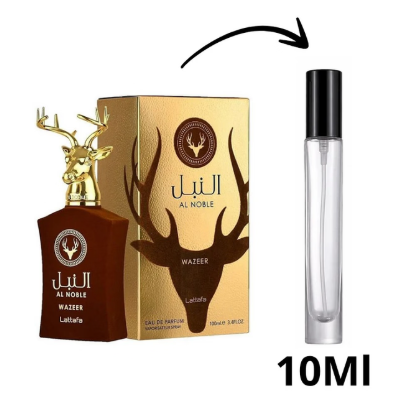 Decant Al Noble Wazeer Lattafa Eau de Parfum 10Ml