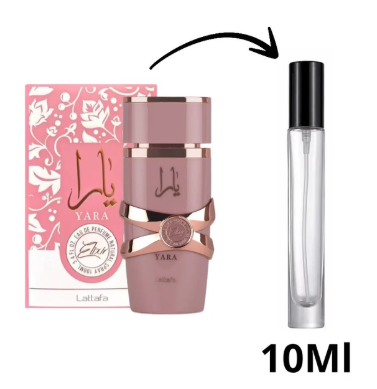 Decant Yara Elixir Lattafa Eau de Parfum Feminino 10Ml