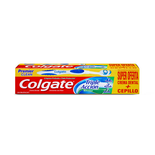 CREMA DE DIENTES X 50 ML CON CEPILLO COLGATE