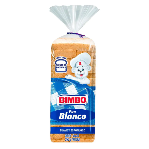 PAN TAJADO BIMBO X 350 GR