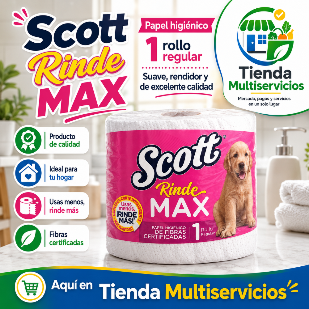 PAPEL HIGIENICO SCOTT