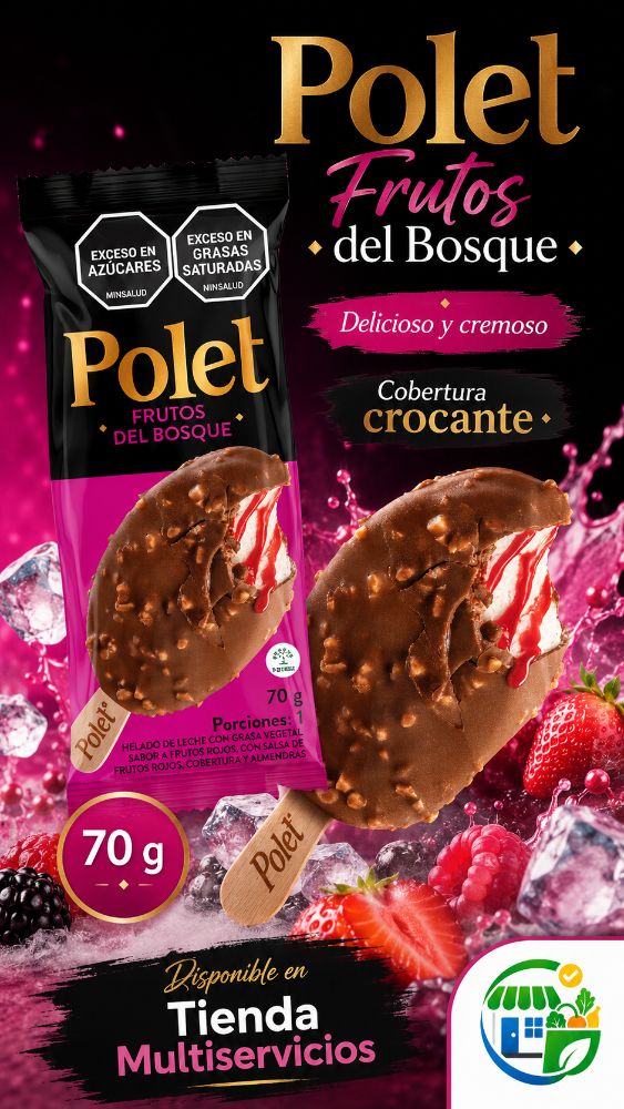 POLET FRUTOS DEL BOSQUE x 70 G