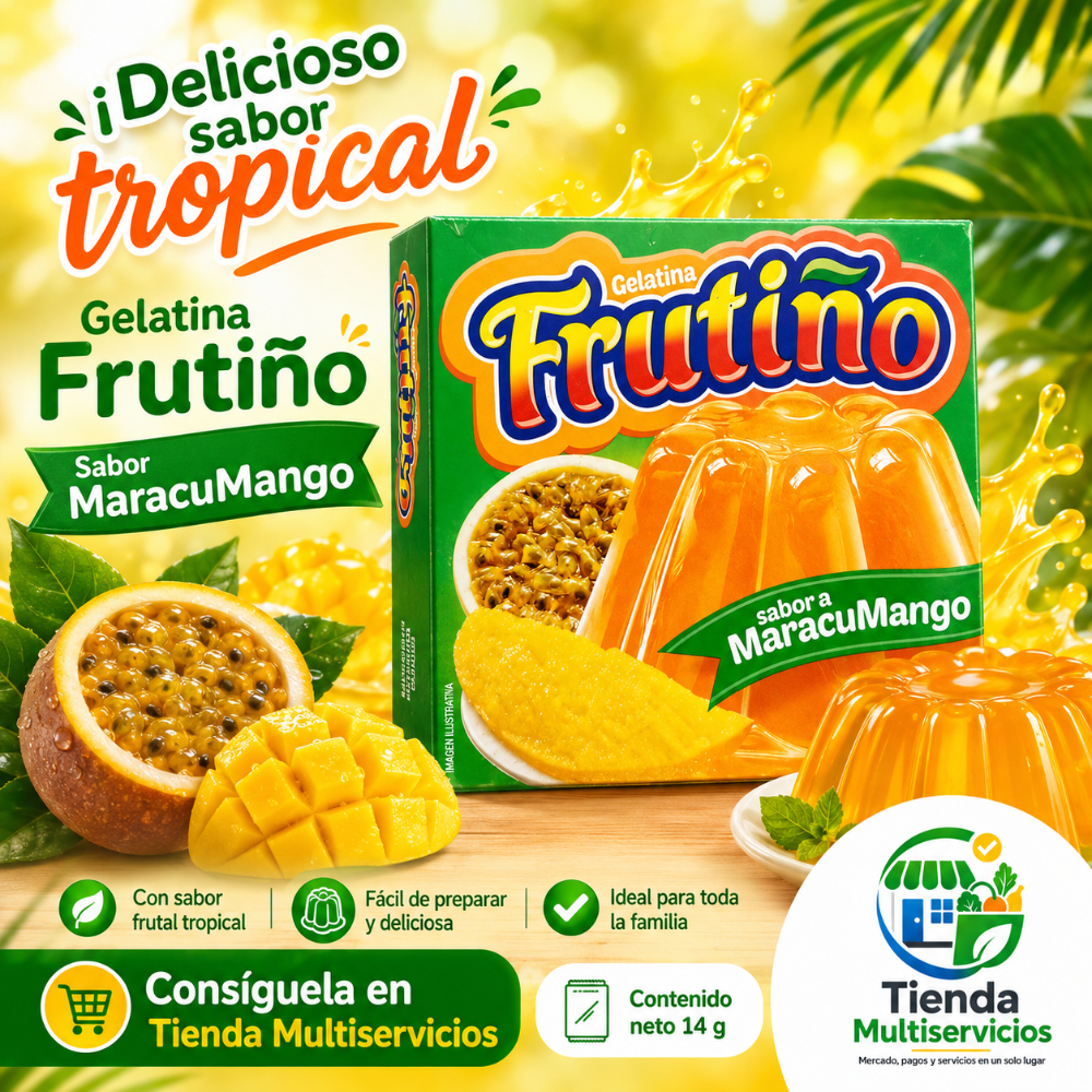 GELATINA FRUTIÑO MARCUMANGO x 14 G