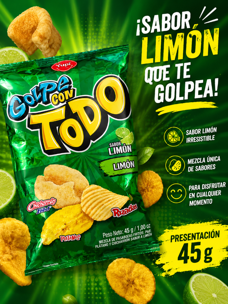GOLPE CON TODO LIMON x 45 G