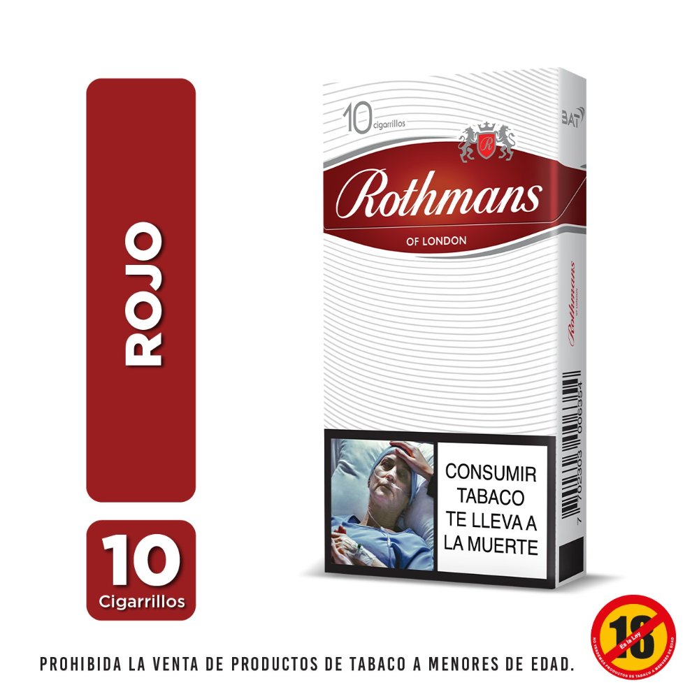 Cigarrillos Rothmans x 10 Unds (PREMIER)
