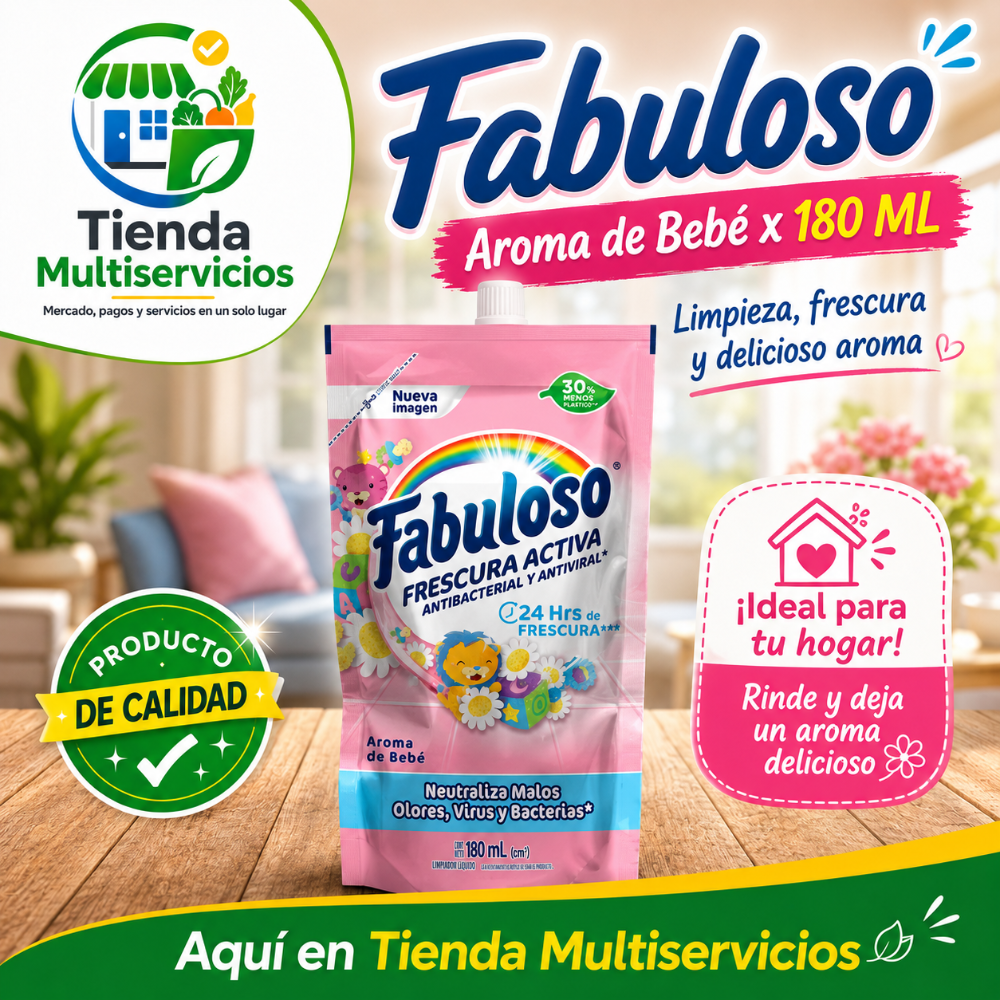 FABULOS  AROMA A BEBE x 180 ML