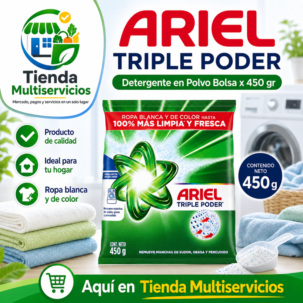 ARIEL TRIPLE PODER x 45O GR