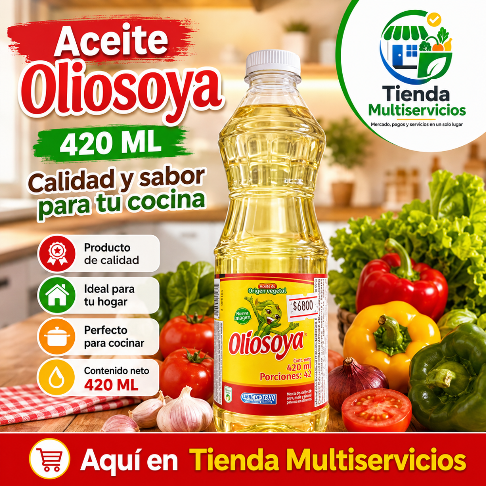 ACEITE OLIOSOYA x 420 ML