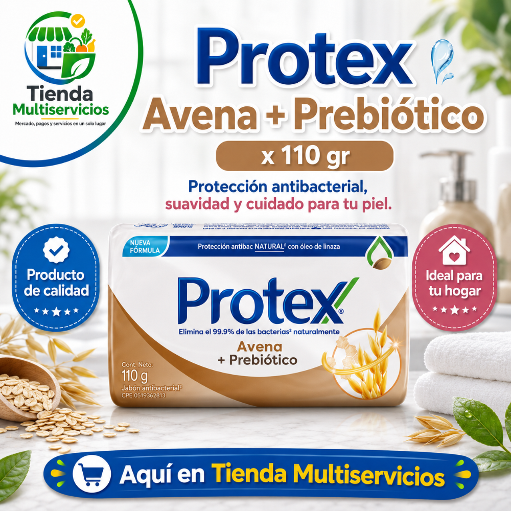 PROTEX AVENA + PREBIOTICO x 110 GR