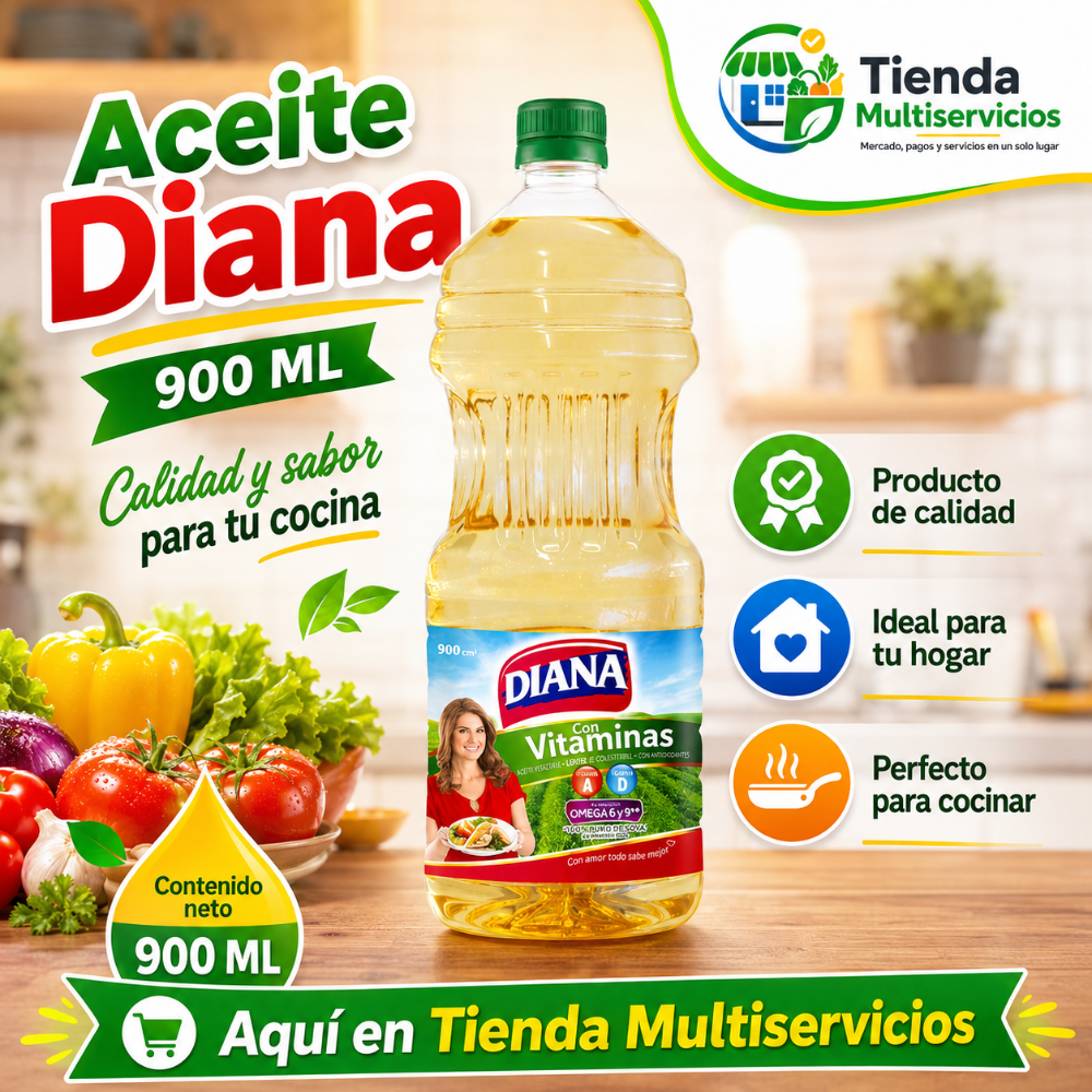 ACEITE DIANA x 900 ML