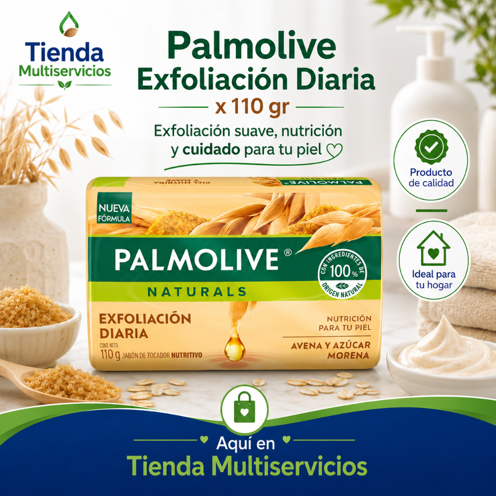 PALMOLIVE EXFOLIACION DIARIA x 110 GR