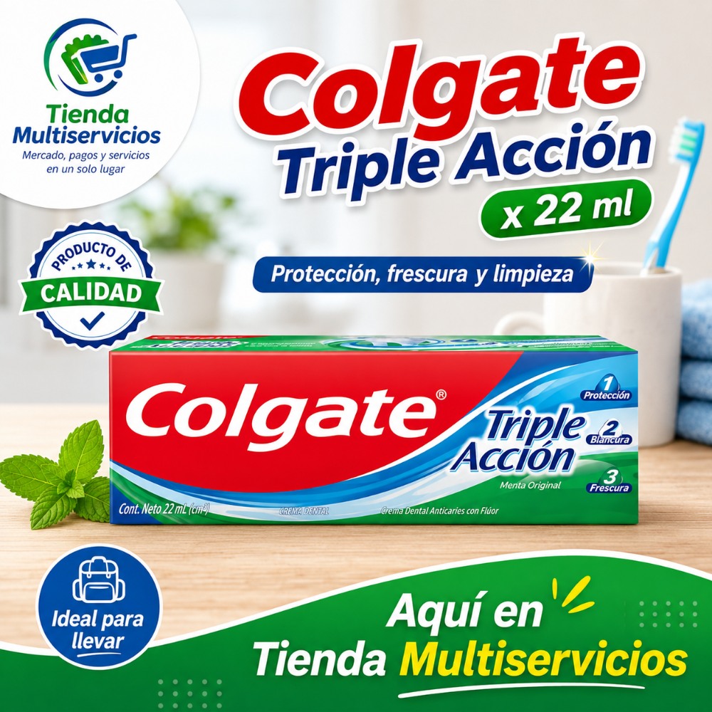 CREMA DENTAL COLGATE x 22 ML