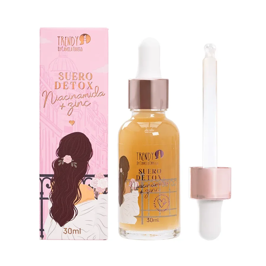 Suero Detox Niacinamida + Zinc - Trendy