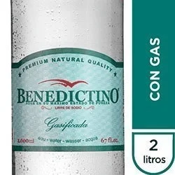 AGUA BENEDICTINO C/GAS 2LT