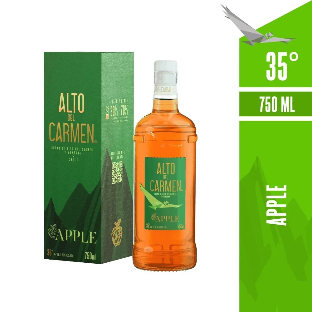Alto Del Carmen Apple 35°  750 Ml