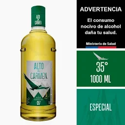Pisco Alto Del Carmen 35° 1 LT