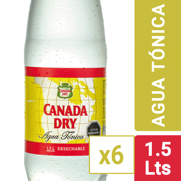 AGUA TONICA CANADA DRY DES. 1.5 LT