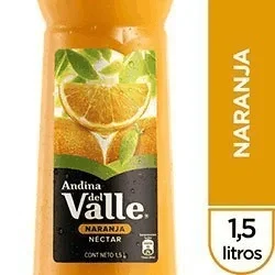 ANDINA FRUT 1.5 LT PET, NARANJA