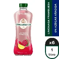 Agua Limonada Frambuesa Pet Guallarauco 1 Lt