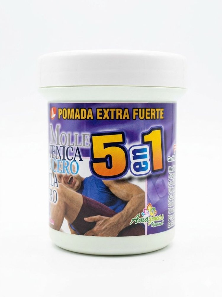 5 en 1 Molle, Árnica, Romero, Ortiga y Eucalipto - Ungüento