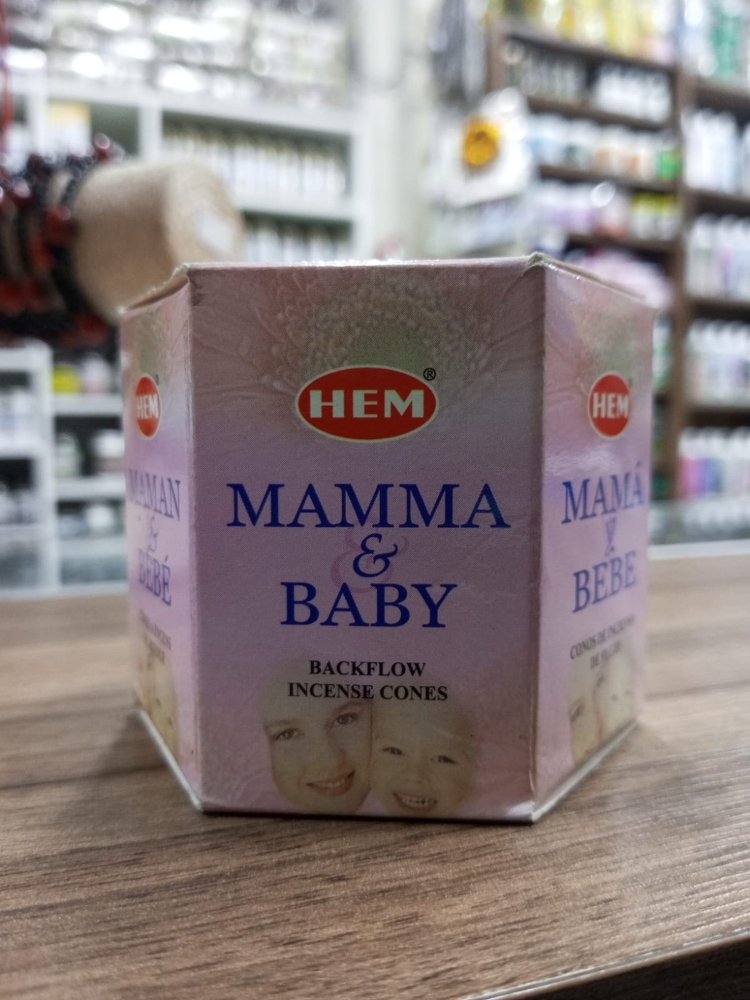 Incienso en cono (Hem) - Mamá y Bebe