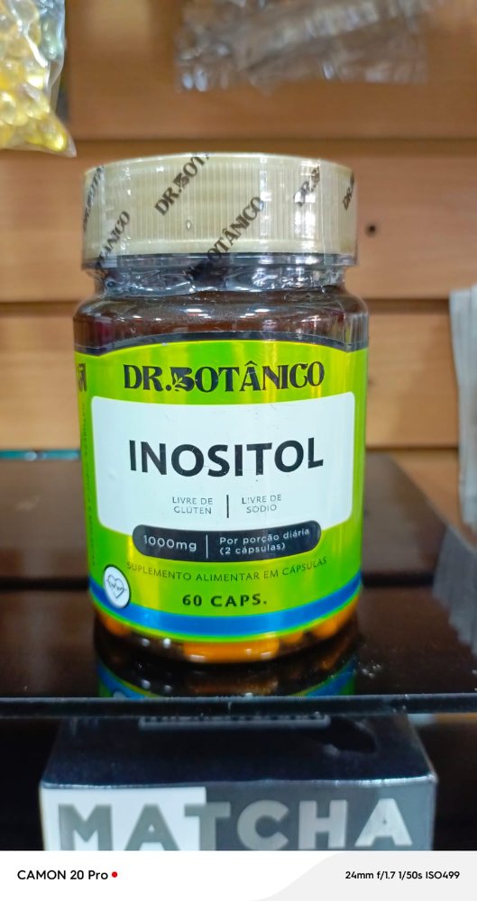 Inositol - 60 cap. de 1000 mg.