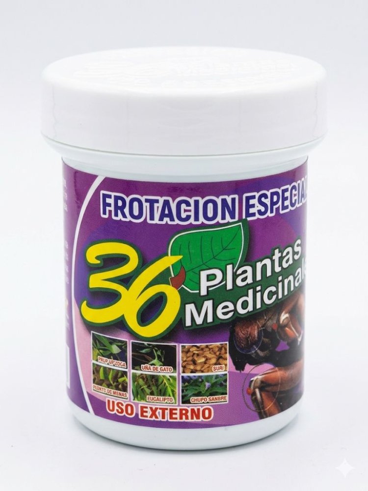 36 Plantas Medicinales - Ungüento