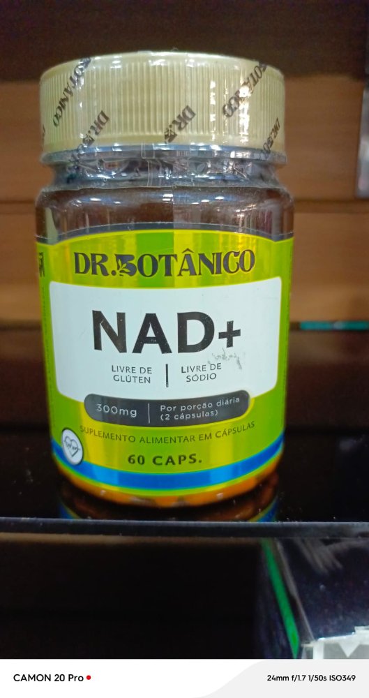 NAD + 60 cap. solftgels de 300mg.