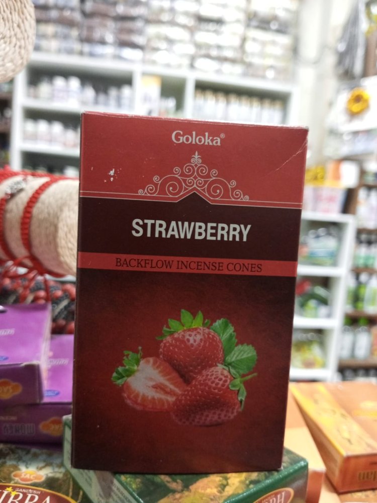 Incienso cono (Goloka) - Frutilla