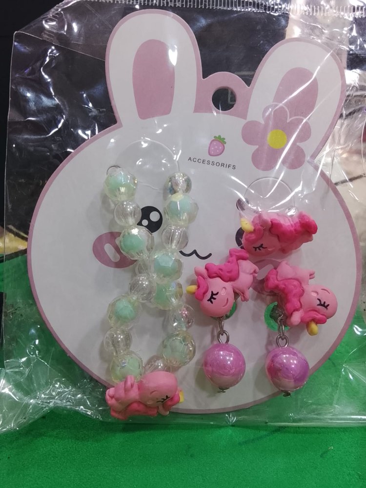 JUEGO DE PULSERAS DE UNICORNIOS