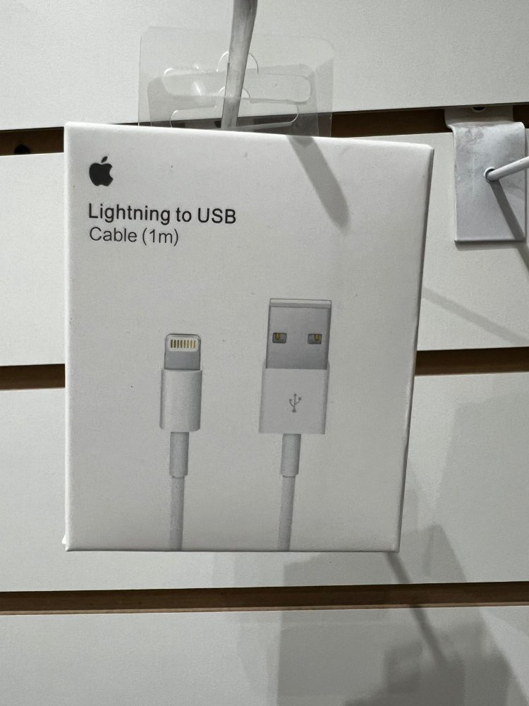 CABLE USB IPHONE lightning 1m