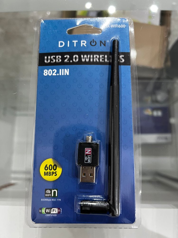 ANTENA WIFI DITRON 600Mbps - 2.4GHz