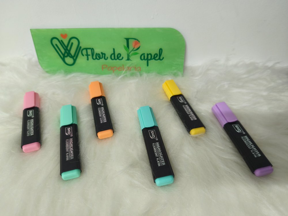 'MARCA TEXTO' - 'CORES PASTEIS'