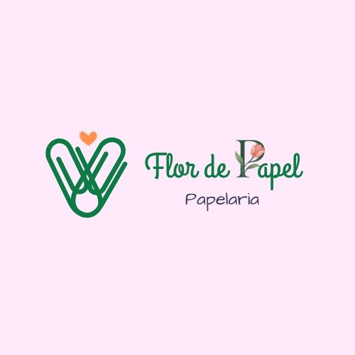 Flor de Papel Papelaria