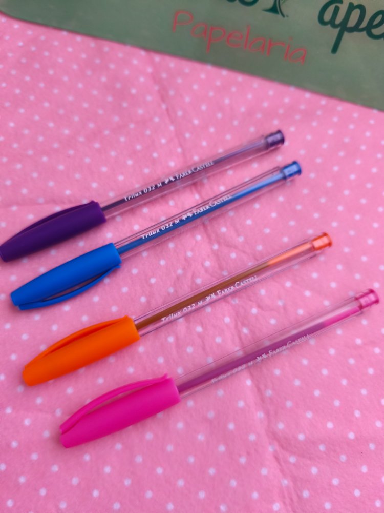 Caneta Esferográfica Trilux Color - Faber Castell 1.0