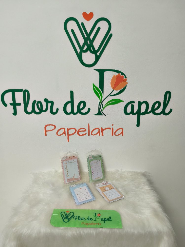 BLOCO DE ANOTAÇÕES DE PAPEL ADESIVO - URSINHOS