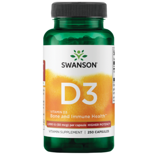 Vit D3 2.000IU 50mcg (250)