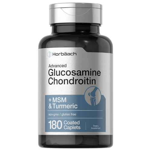 Glucosamina, Condroitina, Colágeno, MSM, Ácido Hialurónico y Cúrcuma (180)