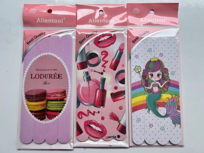 lima estampada blister x 4