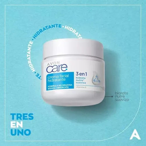 Avon care crema facial hidratante 3 en 1