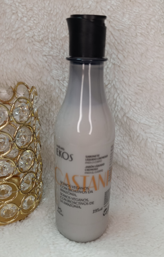 Castaña jabón líquido Cremoso para cuerpo 195ml