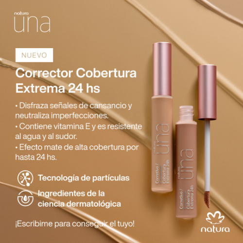 Una corrector de ojeras tono claro 15n