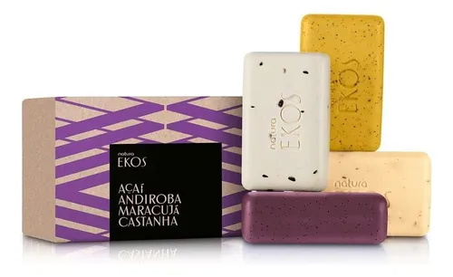 Ekos jabon en barra multipack exfoliante