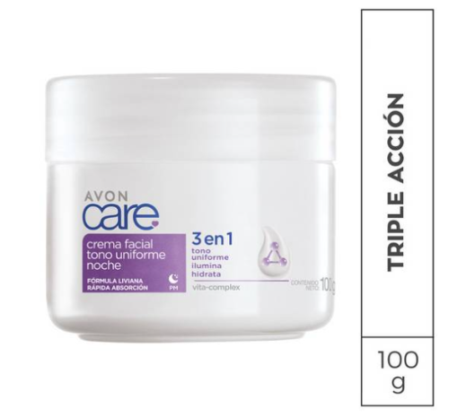avon care 3 en 1 crema facial noche