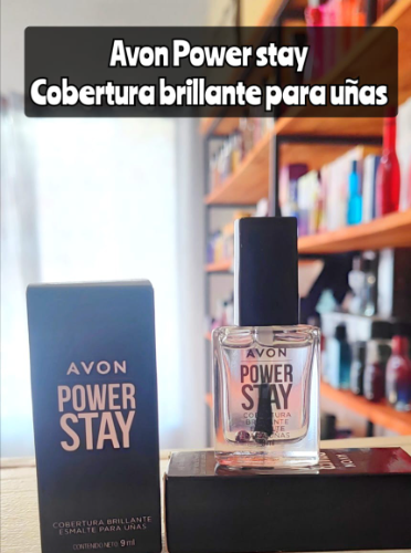 Avon powerstay top coat cobertura brillante de uñas