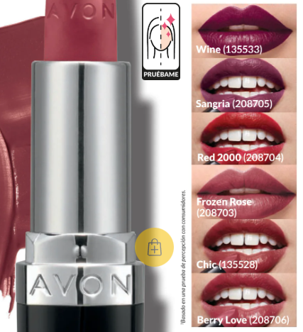 Labial ultra creamy red 2000